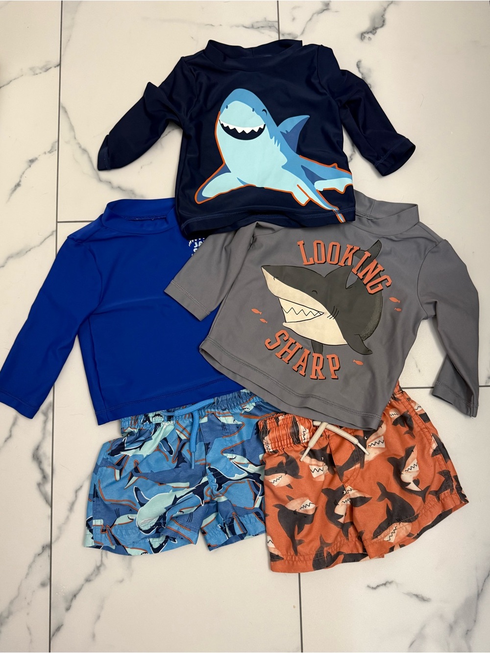6 months Kids Shark Swim Bundle
